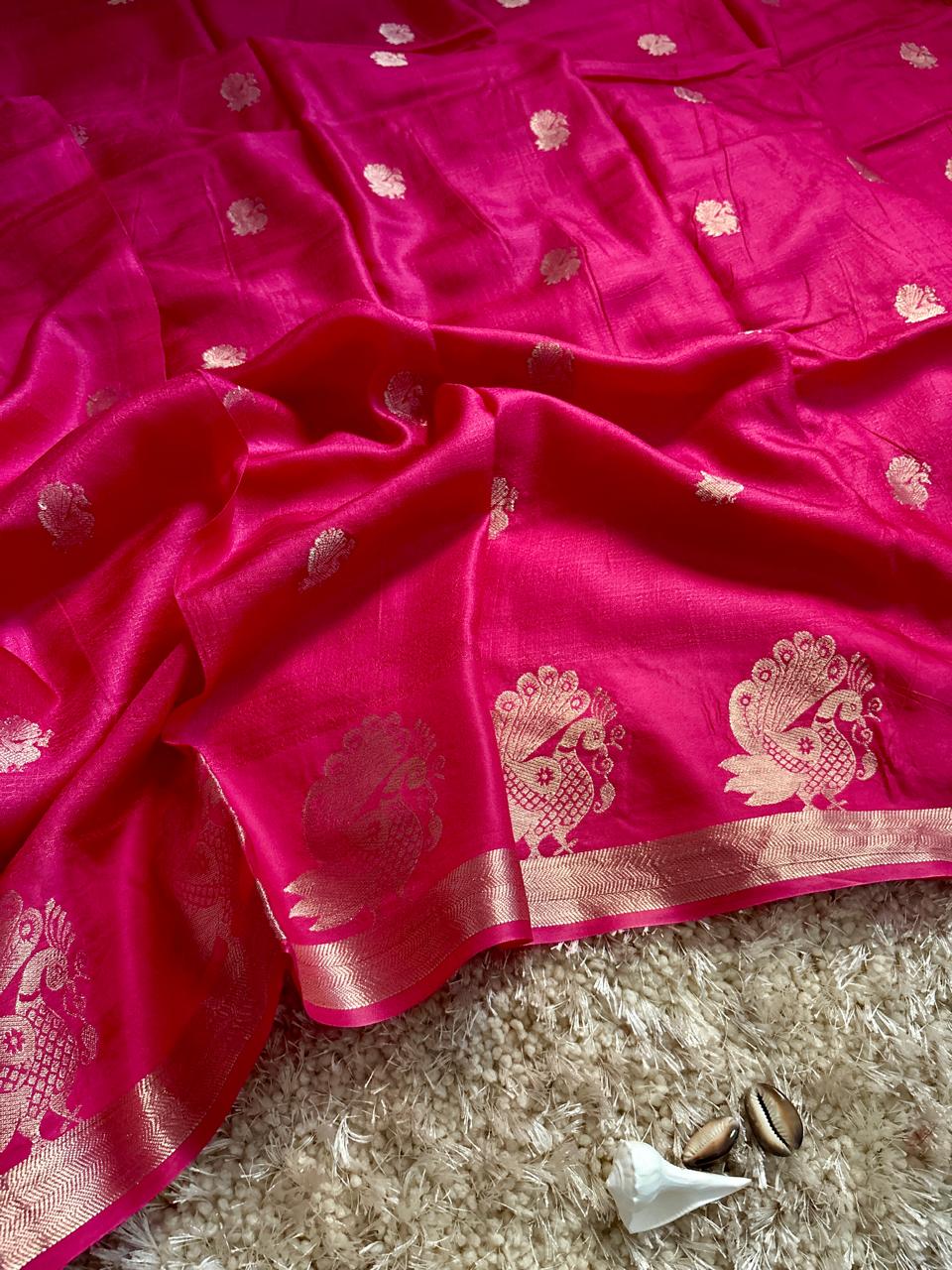 Pure soft Viscose Khadi silk