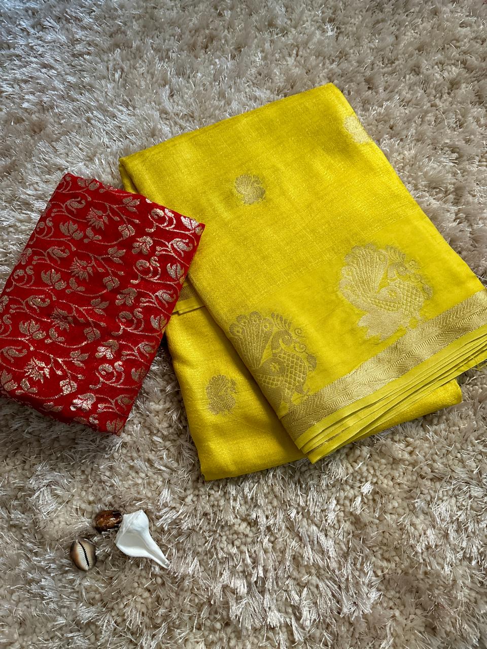 Pure soft Viscose Khadi silk