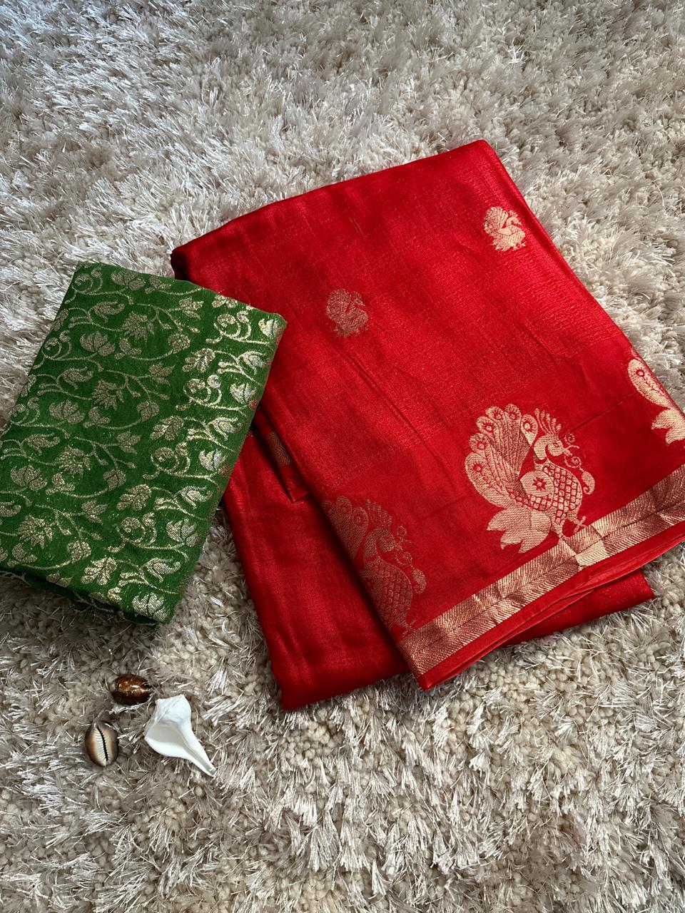 Pure soft Viscose Khadi silk