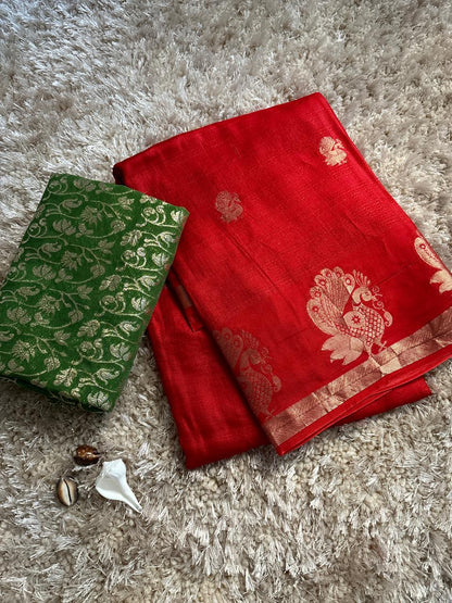Pure soft Viscose Khadi silk